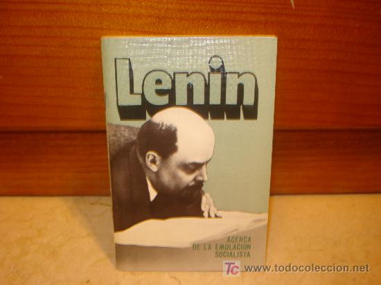 Libros: LENIN - ACERCA DE LA EMULACI&Oacute;N SOCIALISTA - Foto 1