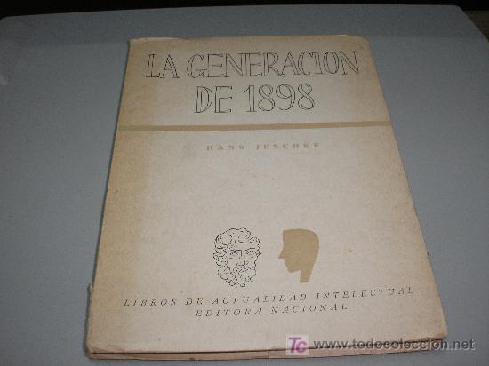 Libros: LA GENERACION DE 1898 (HANS JESCHKE) 2&ordf; ED. - Foto 1