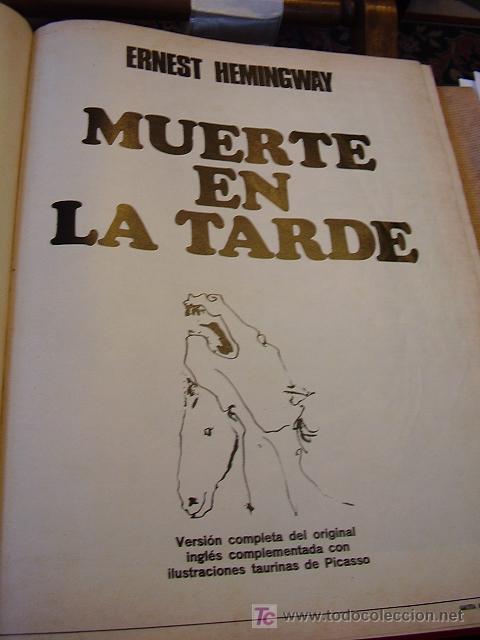 Libros: Muerte en la Tarde Ernest Hemingway - Foto 1