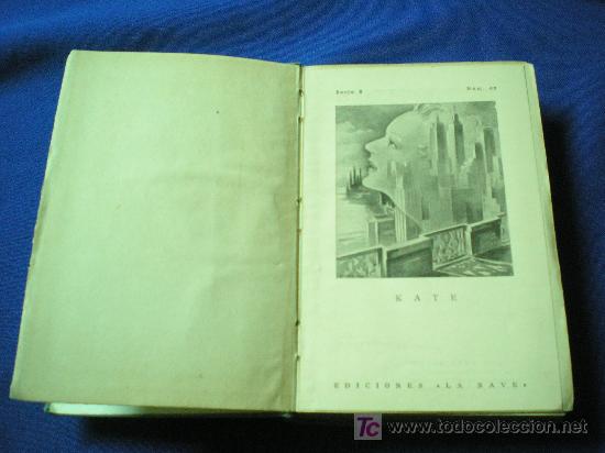Libros: KATE - BOOTH TARKINGTON - EDICIONES LA NAVE MADRID. - Foto 2