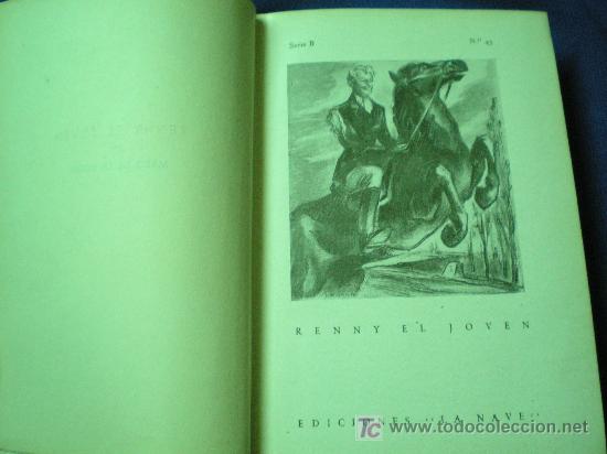 Libros: RENNY EL JOVEN - MAZO DE LA ROCHE - EDICIONES LA NAVE MADRID. - Foto 2