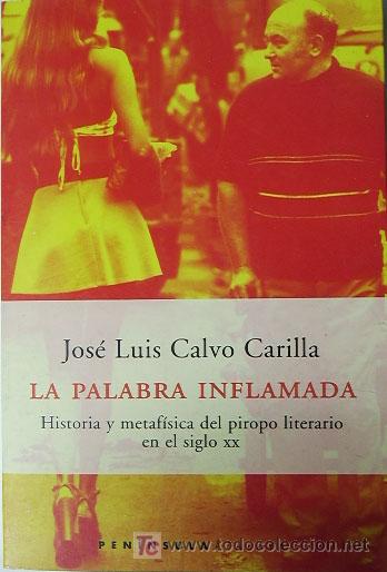 Libros: La palabra inflamada. Historia y metaf&iacute;sica del piropo literario en el siglo XX /J.L. CALVO CARILLA