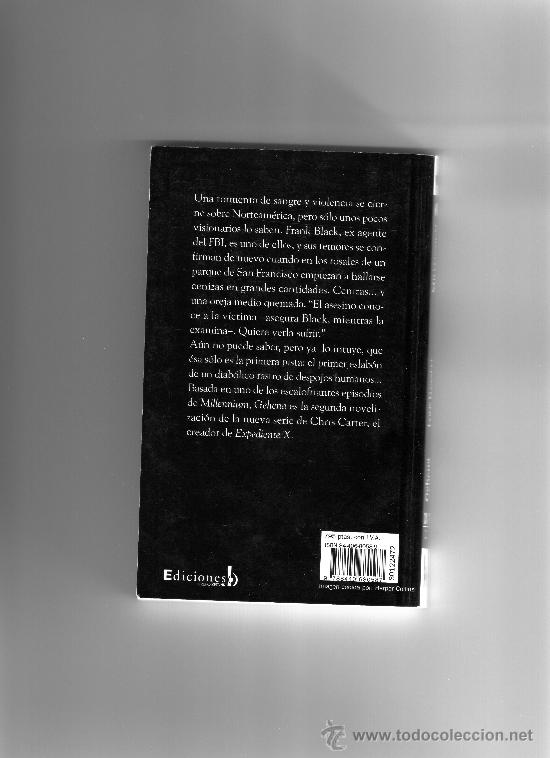 Libros: gehena, de la serie millenium, aut. lewis gannett - Foto 2