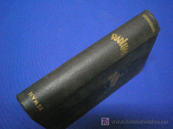 Libros: RADIUM - RODOLFO BRUNNGRABER - EDICIONES HYMSA 1943. 1&ordf; ED. - Foto 2