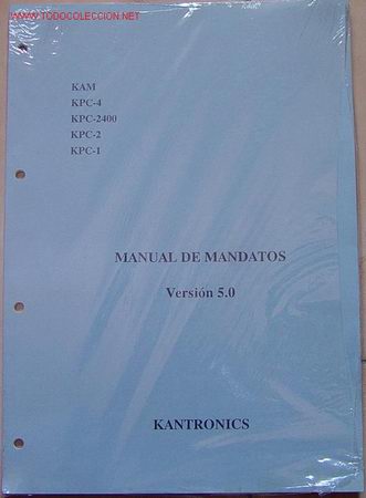 Libros: manual de Mandatos para TNC Kantronics..Sanna - Foto 1