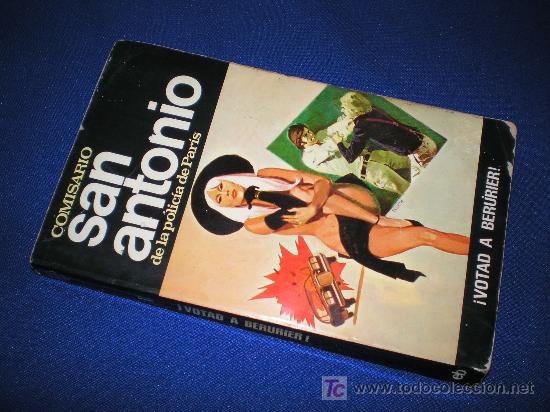 Libros: &iexcl;VOTAD A BERURIER - SAN ANTONIO - BRUGUERA - Foto 1