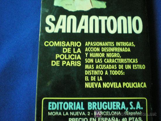 Libros: &iexcl;VOTAD A BERURIER - SAN ANTONIO - BRUGUERA - Foto 2