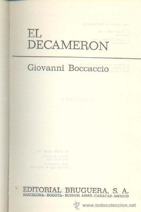 Libros: El Decamer&oacute;n - Foto 1
