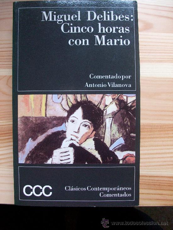 Libros: Cinco horas con Mario de Miguel Delibes. - Foto 1