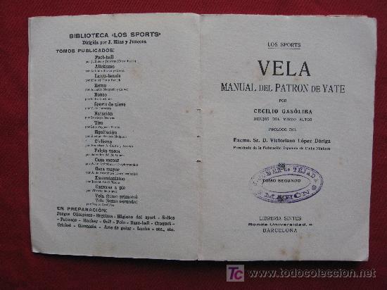 Libros: VELA - MANUAL DEL PATRON DE YATE - Foto 2