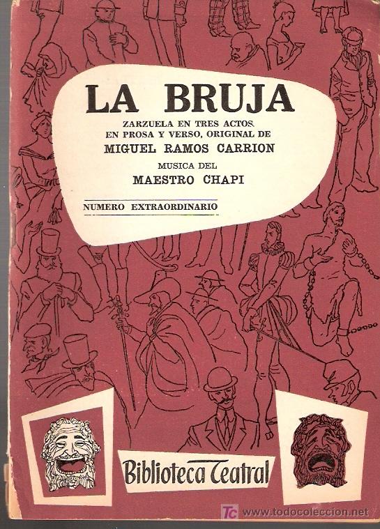 Libros: LIBRO ANTIGUO - BIBLIOTECA TEATRAL - LA BRUJA - 1960 - Foto 1