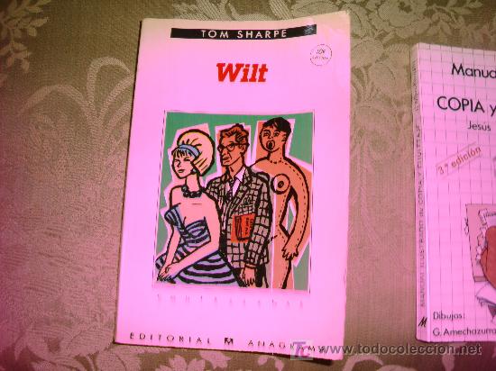 Libros: tom sharpe, wilt , contrase&ntilde;as , editorial anagrama - Foto 1