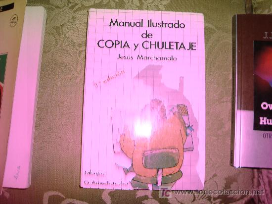 Libros: manual ilustrado de copia y chuletaje, jesus marchamalo - Foto 1