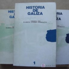 Libros: HISTORIA DE GALIZA. OTERO PEDRAYO. TRES TOMOS. OBRA COMPLETA. Lote 13144622