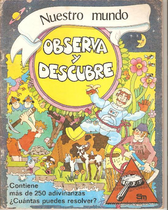 Libros: NUESTRO MUNDO - OBSERVA Y DESCUBRE , EDICIONES SM  1978 - Foto 1