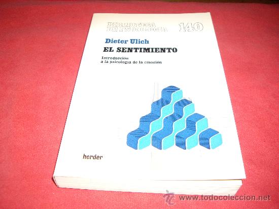 Libros: EL SENTIMIENTO ,biblioteca de psicologia n&ordm; 140 - Foto 1