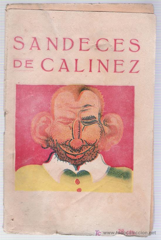 Libri di seconda mano: Colecci&oacute;n Popular Semanal. Sandeces de Calinez (20 cts)