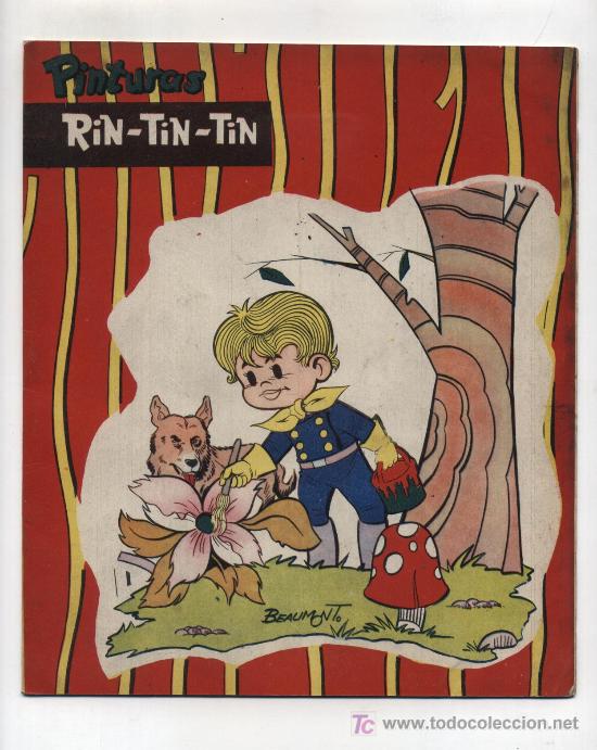 Libri di seconda mano: Cuadernos de Pintar. Rin Tin Tin Gigante n&ordm; 2. Marco 1962