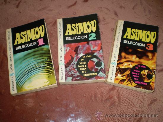 Libros: Asimov.Seleccion Brugera n&ordm;s 1,2 y 3 - Foto 1