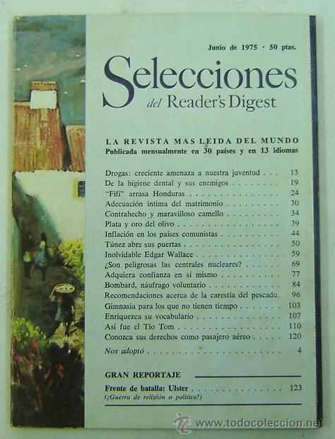 Libros: SELECCIONES DEL READERS DIGEST -JUNIO 1975 - Foto 1