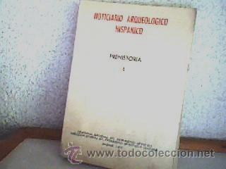 Libros: NOTICIARIO ARQUEOL&Oacute;GICO HISP&Aacute;NICO(PREHISTORIA 4);BELLAS ARTES 1975