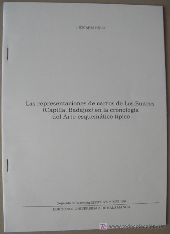 Libros: LAS REPRESENTACIONES DE CARROS DE LOS BUITRES ( CAPILLA, BADAJOZ )