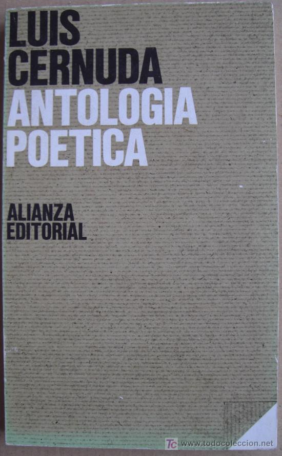 Libros: LUIS CERNUDA. ANTOLOG&Iacute;A PO&Eacute;TICA - Foto 1