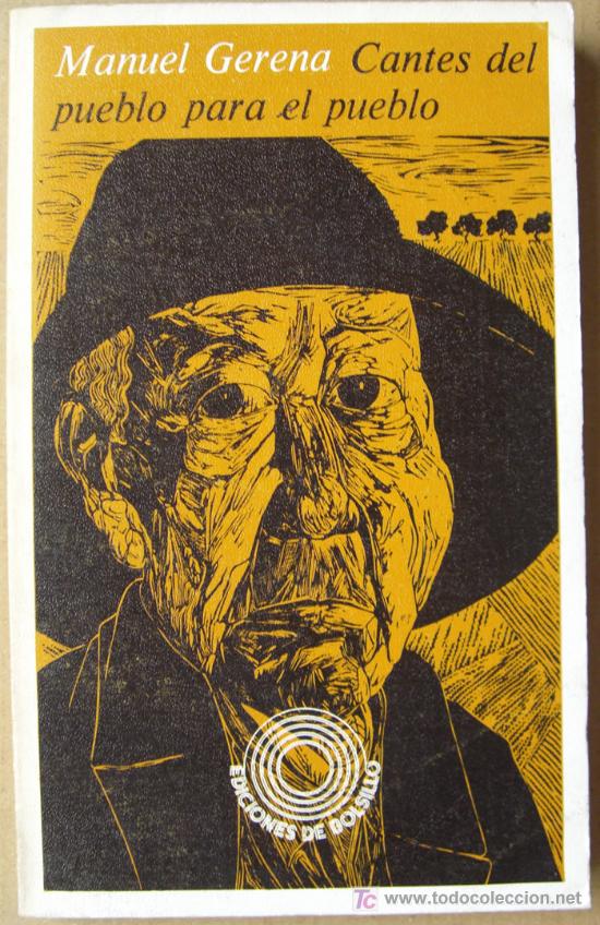 books: NANUEL GERENA. CANTES DEL PUEBLO PARA EL PUEBLO