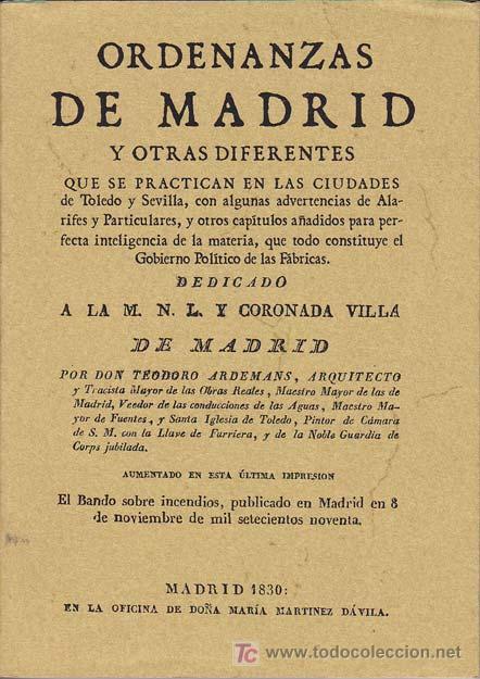 Libros: ORDENANZAS DE MADRID - Foto 1