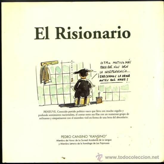 Libros: El Risionario. Pedro Cansino - Foto 1