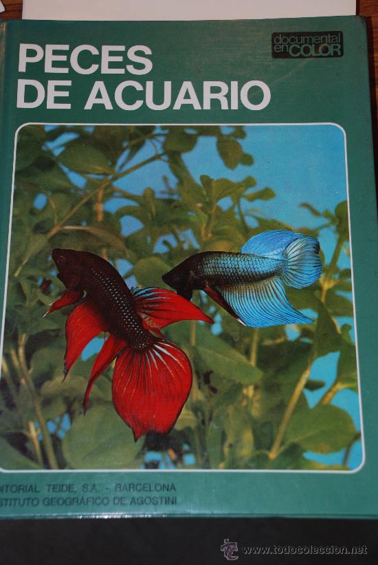 Libros: Peces de acuario.Edit.Teide. Instituto Geografico de Agostini - Foto 1