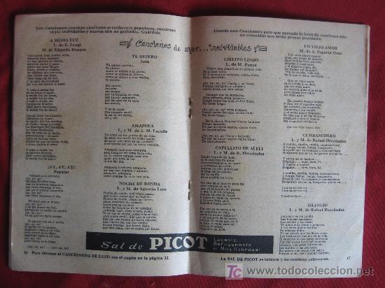 Libros: CANCIONERO PICOT - Foto 3