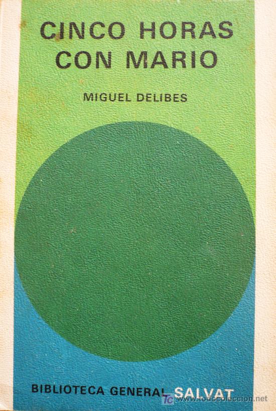 Libros: MIGUEL DELIBES / CINCO HORAS CON MARIO (D-1119) - Foto 1