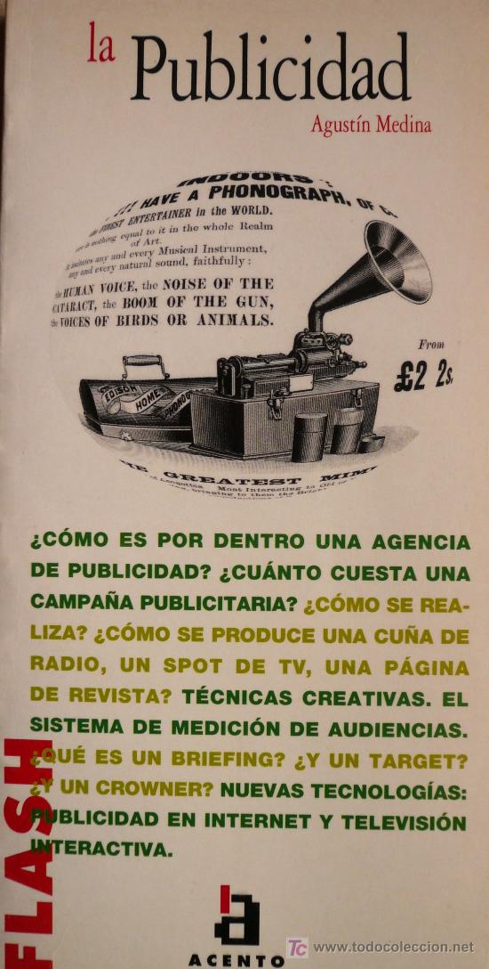Libros: AGUST&Iacute;N MEDINA / LA PUBLICIDAD - Foto 1