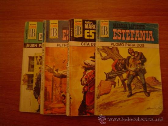 Libros: LOTE DE  4 REVISTAS  DE BOLSILIBROS MARCIAL LAFUENTE ESTEFANIA N&ordm; 1850.620.641.1334