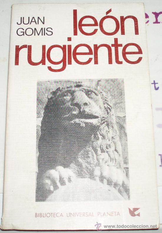 Libros: leon rugiente Juan Gomis - Foto 1