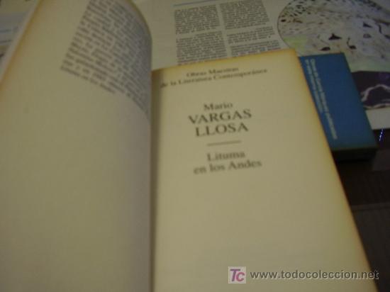 Libros: Lituma en Los Andes, Mario Vargas Llosa - Foto 2