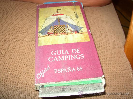 Libros: GUIA DE CAMPING ESPA&Ntilde;A 1985 - Foto 1