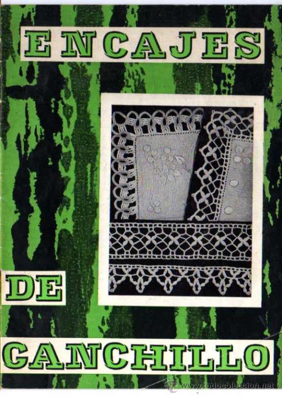 Libros: Revista librillo de encajes de ganchillo.