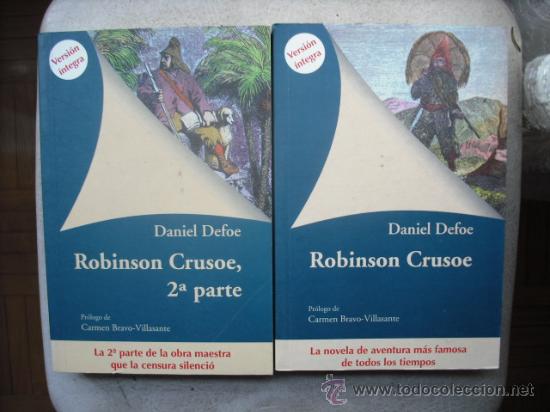 Libros: ROBINSON CRUSOE DE DANIEL DEFOE  DEL A&Ntilde;O 1998 EDITORIAL ROGER - Foto 1