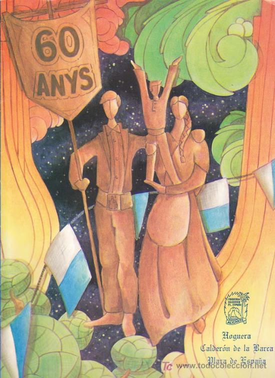 Libros: LLIBRET HOGUERA CALDERON DE LA BARCA-PLAZA DE ESPA&Ntilde;A: La Vida &eacute;s S&oacute;n A&ntilde;o 1989 -HOGUERAS DE SAN JUAN