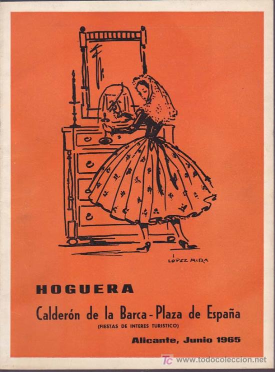 Libros: LLIBRET HOGUERA CALDERON DE LA BARCA-PLAZA DE ESPA&Ntilde;A: La Vida &eacute;s S&oacute;n A&ntilde;o 1965 -HOGUERAS DE SAN  JUAN