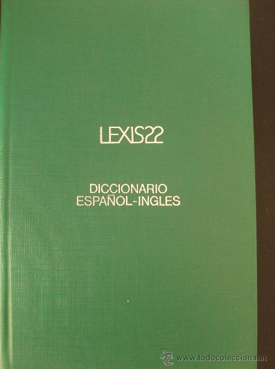 Libros: LIBRO DICCIONARIO ESPA&Ntilde;OL-INGLES   LEXIS 22 - Foto 1