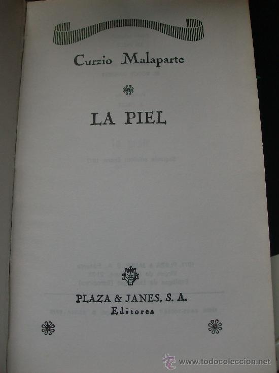 Libros: LIBRO  LA PIEL  POR CURZIO MALAPARTE - Foto 1