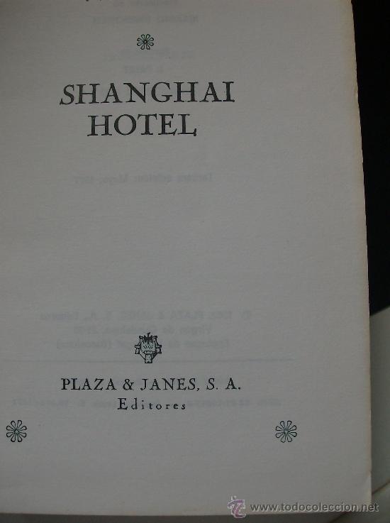 Libros: LIBRO  SHANGHAI  HOTEL  POR VICKI BAUM - Foto 1