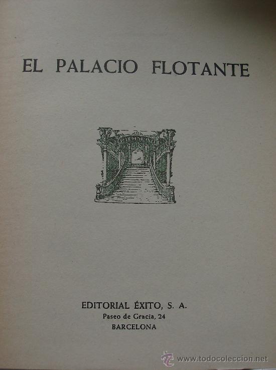 Libros: LIBRO  EL PALACIO FLOTANTE POR  FRANCES  PARKINSON KEYES - Foto 1