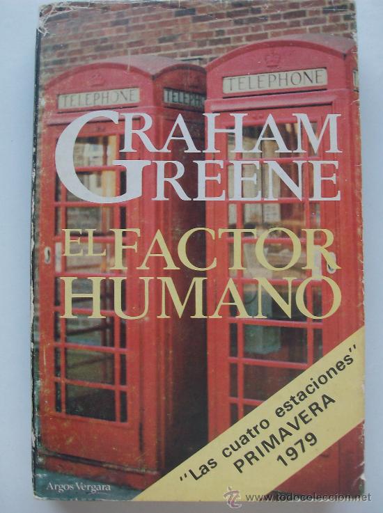 Libros: LIBRO  EL FACTOR HUMANO  POR GRAHAM GREENE - Foto 1
