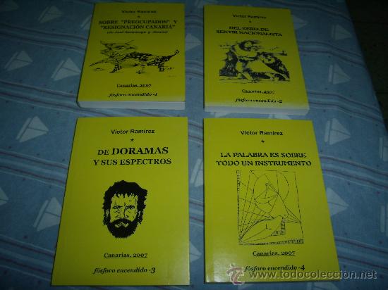Libros: Libros de V&iacute;ctor Ram&iacute;rez lote de cuatro (colecci&oacute;n completa de bolsillo) - Foto 1