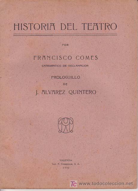 Libros: HISTORIA DEL TEATRO - Foto 1