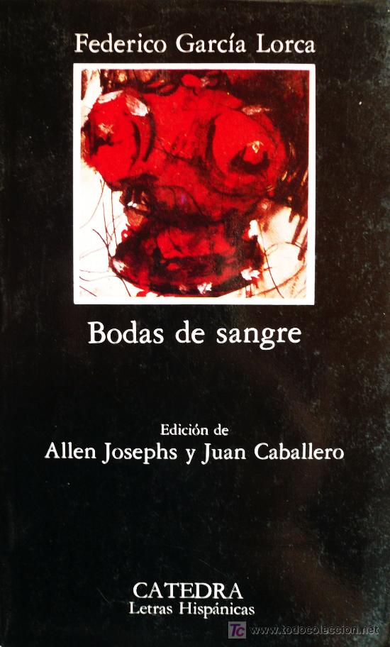 Libros: FEDERICO GARCIA LORCA / BODAS DE SANGRE (D-1083) - Foto 1